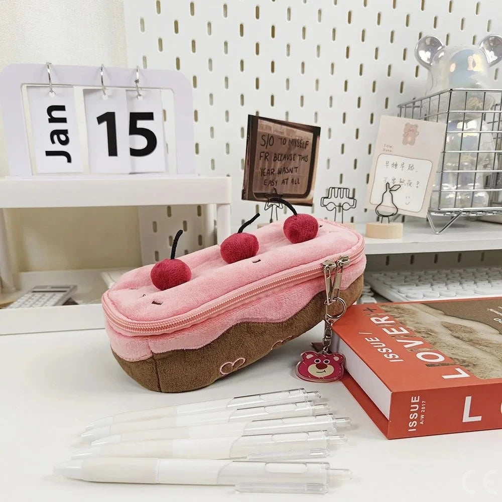 Trousse Kawaii GĂąteau Cerise