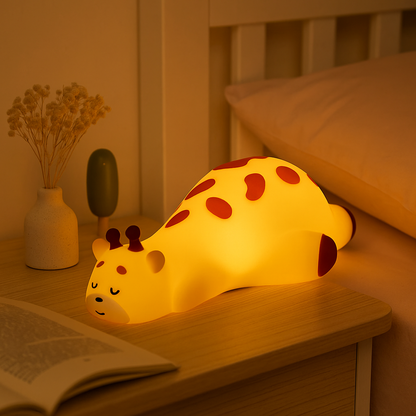 Veilleuse LED Animaux Kawaii – Panda, Lapin & Girafe