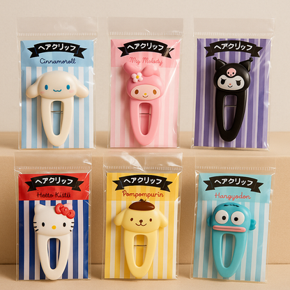 Barrettes Kawaii Sanrio