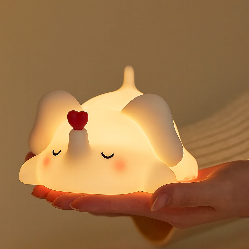 Veilleuse LED Animaux Kawaii – Panda, Lapin & Girafe