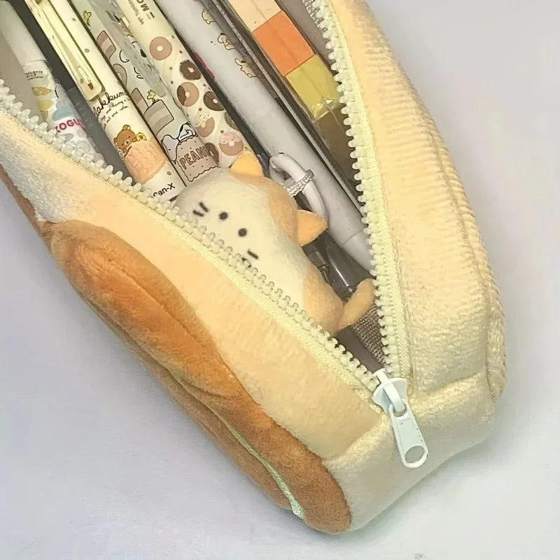 Trousse Kawaii Chat – Style INS Coréen, Grande Capacité & Design Original