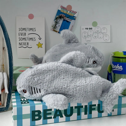 Trousse Kawaii Requin – Peluche Océan Douce & Grande Capacité