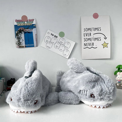 Trousse Kawaii Requin – Peluche Océan Douce & Grande Capacité