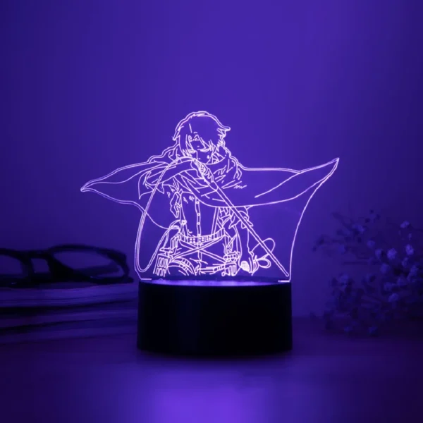 Lampe 3D Killua Zoldyck – Veilleuse LED USB Anime Hunter x Hunter