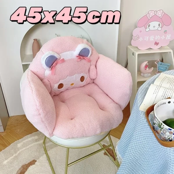 Coussin de Siège Sanrio My Melody – Coussin Doux & Confortable, Piano Kawaii Anime