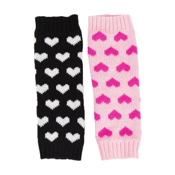 Mitaines Sans Doigts Cœur Y2K Goth Lolita : Affirmez Votre Style Unique avec une Touche d'Amour !