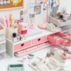 Support de Bureau Kawaii – Rangement pour Ordinateur, Fournitures & Stationery, Support Écran
