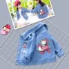 Veste Bébé Mickey Minnie 2025 – Denim Coton Doux 2-7 ans