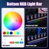 Horloge Digitale Rétro Nixie Tube RGB – Contrôle Wi-Fi, Lumière Analogique IPS, Mode Météo & APP