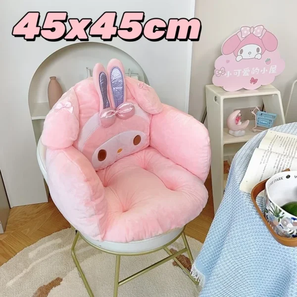 Coussin de Siège Sanrio My Melody – Coussin Doux & Confortable, Piano Kawaii Anime