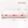 Support de Bureau Kawaii – Rangement pour Ordinateur, Fournitures & Stationery, Support Écran