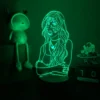 Lampe 3D Olivia Rodrigo – Cadeau Fan & Déco Chambre Tendance 2025
