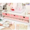 Support de Bureau Kawaii – Rangement pour Ordinateur, Fournitures & Stationery, Support Écran