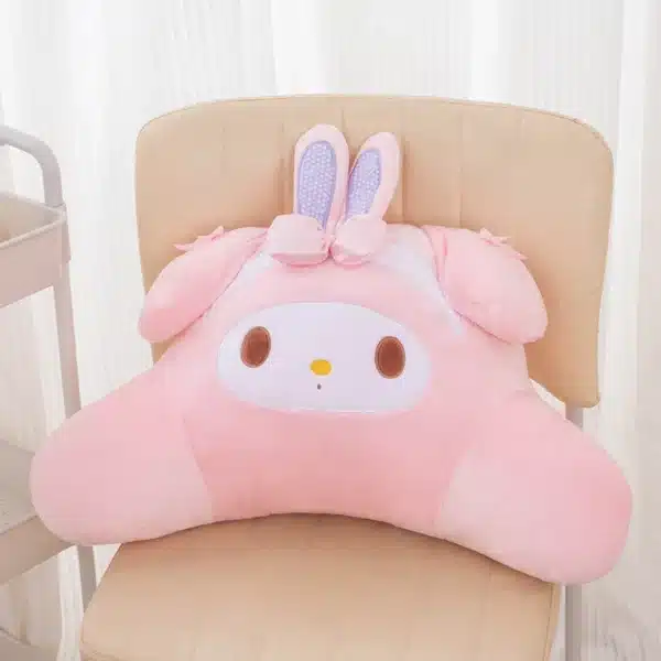 Coussin de Siège Sanrio My Melody – Coussin Doux & Confortable, Piano Kawaii Anime