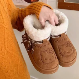 Bottes Neige Hello Kitty Kawaii