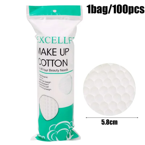 100 Pcs de Cosmetique Coton Pour Vernis À Ongles, Maquillage