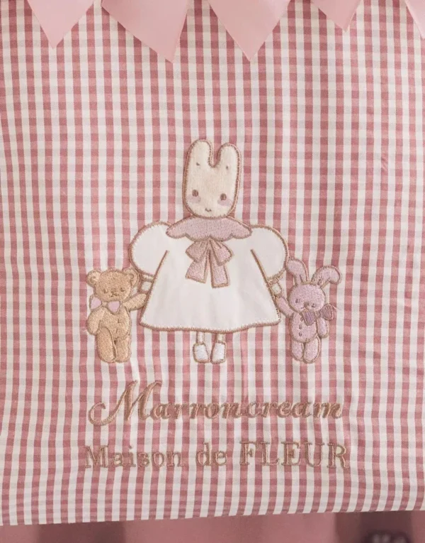Sac à Main Vichy Marron Cream