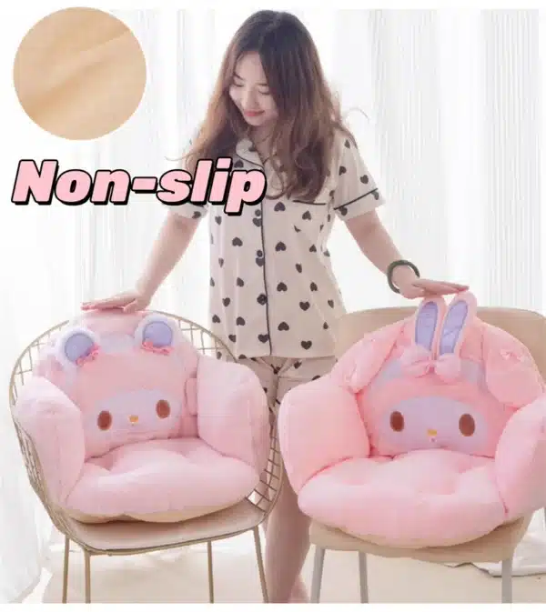 Coussin de Siège Sanrio My Melody – Coussin Doux & Confortable, Piano Kawaii Anime