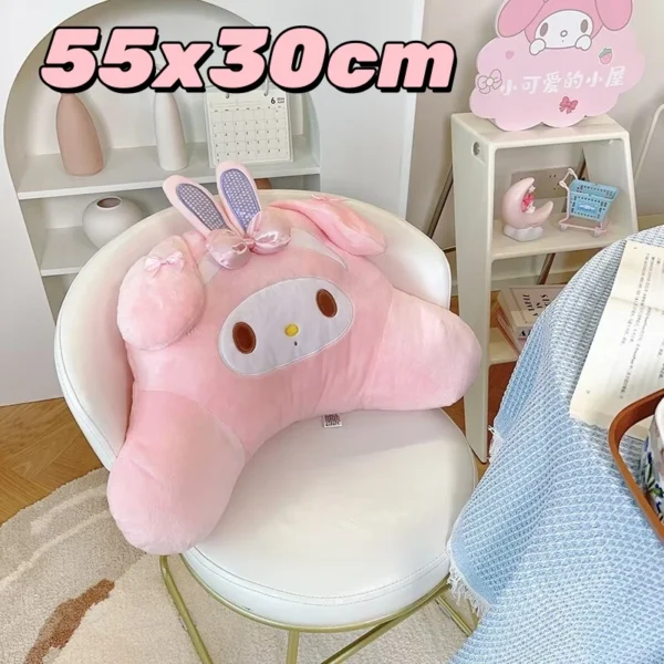 Coussin de Siège Sanrio My Melody – Coussin Doux & Confortable, Piano Kawaii Anime