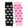 Mitaines Sans Doigts Cœur Y2K Goth Lolita : Affirmez Votre Style Unique avec une Touche d'Amour !