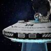 Soucoupe Volante Alien – Jeu de Construction Spatiale Kawaii UFO