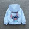 Veste Lilo et Stitch Enfant 2025 – Manteau Bébé Fille & Garçon Zippé