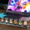 Horloge Digitale Rétro Nixie Tube RGB – Contrôle Wi-Fi, Lumière Analogique IPS, Mode Météo & APP