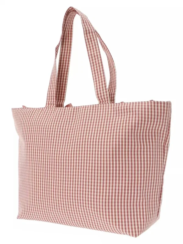 Sac à Main Vichy Marron Cream
