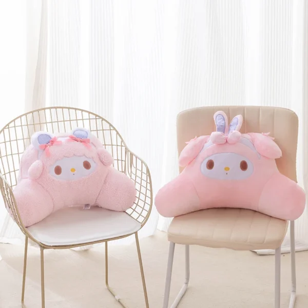 Coussin de Siège Sanrio My Melody – Coussin Doux & Confortable, Piano Kawaii Anime