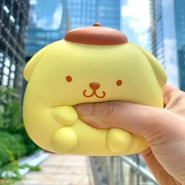 cute Hello Kitty Melody Decompression Kuromi Cinnamoroll Stress Relief Squishy Anime Cartoon Children's and held toys