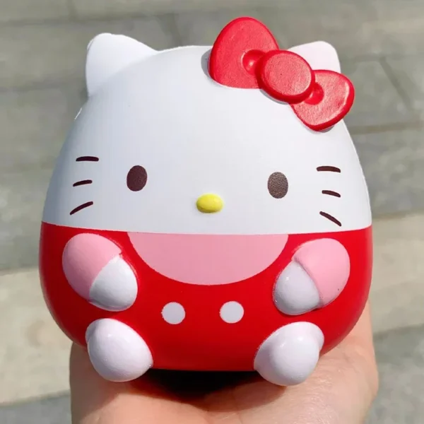 Sanrio Kuromi Cinnamoroll Slow Stress Relief Squishy Cute Decompression Anime Girl's Hand Pinch Toy Healing Gift
