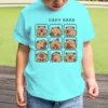 Children's Clothing Kawaii Cartoon Capybara Print Short Sleeve T-shirt Cute Capybara Lover Gift Animal Capybaras Harajuku Tshirt