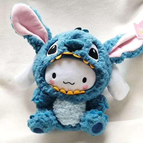 25cm Cinnamoroll Cosplasy Stitch Cute Plush Toys MINISO Stuffed Animal Dolls Soft Anime Toy Children'S Birthday Gift for Girls