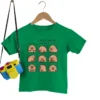 Children's Clothing Kawaii Cartoon Capybara Print Short Sleeve T-shirt Cute Capybara Lover Gift Animal Capybaras Harajuku Tshirt