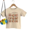Children's Clothing Kawaii Cartoon Capybara Print Short Sleeve T-shirt Cute Capybara Lover Gift Animal Capybaras Harajuku Tshirt