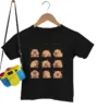 Children's Clothing Kawaii Cartoon Capybara Print Short Sleeve T-shirt Cute Capybara Lover Gift Animal Capybaras Harajuku Tshirt