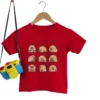 Children's Clothing Kawaii Cartoon Capybara Print Short Sleeve T-shirt Cute Capybara Lover Gift Animal Capybaras Harajuku Tshirt
